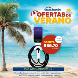 Cargador de auto eléctrico...