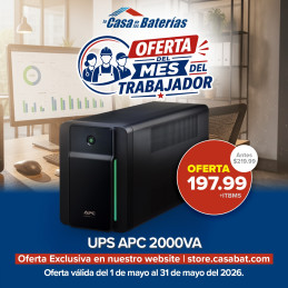 UPS BACK-UP APC, 2000VA,...