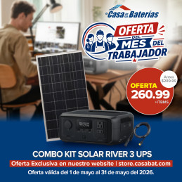 Kit Solar River 3 UPS