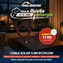 Cable Solar 3.5m Ecoflow...