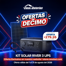 Kit Solar River 3 UPS